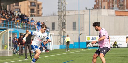 Una acció del partit.