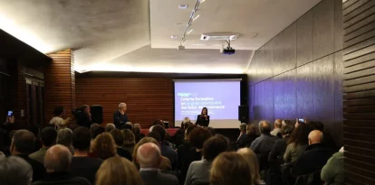 La presentació del projecte ahir a la tarda a Solsona. - FUNDACIÓ CAMPUS SOLSONA