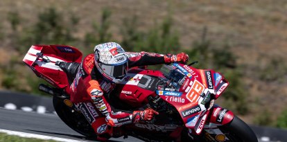 Marc Márquez, en Brno.