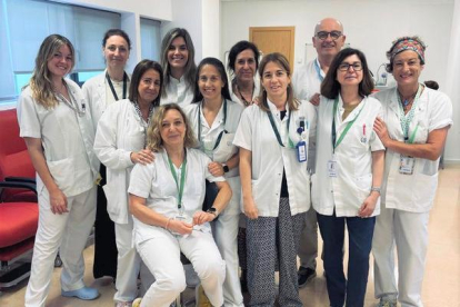 Equip del servei d’Al·lèrgies de l’Hospital Universitari de Santa Maria.