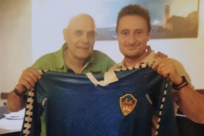 Foto reciente de Clotet con el añorado compañero Dani Badia