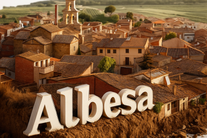 Cartell de la Festa Major d'Albesa.