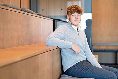 El jove de Tàrrega va estudiar batxillerat a l’institut Alfons Costafreda. - FUNDACIÓ OCCIDENT