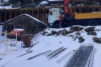 Les obres que porta a terme Tavascan per habilitar una Trail Station.