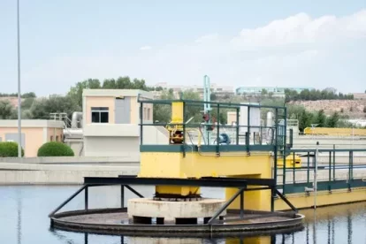 Imatge d’arxiu de la depuradora de Lleida. - SEGRE