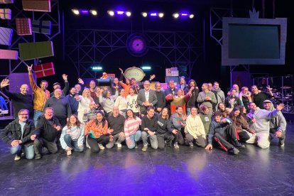 Presentació de l'espectacle 'La Factoria dels Reixos' a la Llotja de Lleida