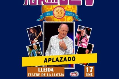 Aplazado el concierto de Fórmula V en Lleida.