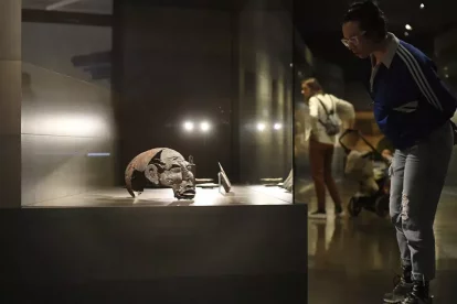 ‘Cap’, de Jaume Plensa, una de les obres d’‘Origen’ que es podran veure sis mesos més al museu. - MUSEU DE LLEIDA