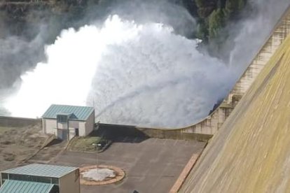 Les turbines de Rialb, a ple rendiment en una operació simultània amb omplir el pantà de l'Albagés
