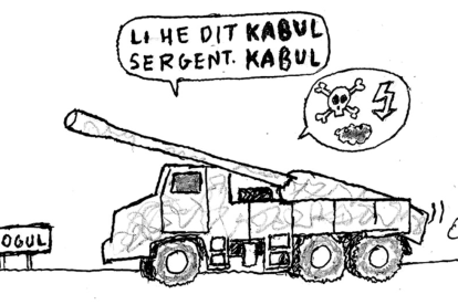 Kabul, sergent, Kabul. No Cogul!