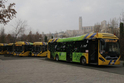 La flota de Autobusos Lleida ya cuenta con cinco vehículos híbridos