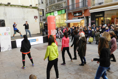 Imatges de les activitats a Lleida i Pirineus de La Marató de TV3.