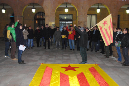 Imatges de les manifestacions a les poblacions de Lleida