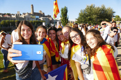 Galeria d'imatges de la Diada de Catalunya a Lleida