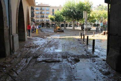 Imatges de les inundacions a Balaguer