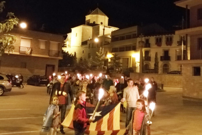Recopilación de imágenes de los actos de la Diada de Catalunya en las comarcas leridanas