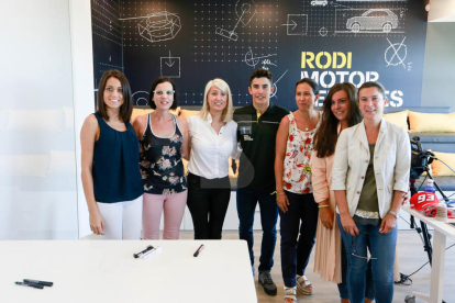 El pilot va fer aquestes declaracions durant la visita a les oficines centrals de Rodi Motor Services, una empresa que li dóna suport des de l'inici de la seua carrera.