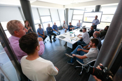 El pilot va fer aquestes declaracions durant la visita a les oficines centrals de Rodi Motor Services, una empresa que li dóna suport des de l'inici de la seua carrera.