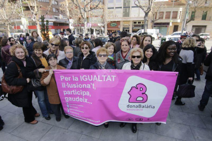 Acto institucional del Día de la Mujer en Lleida