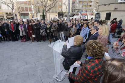Acte institucional del Dia de la Dona a Lleida