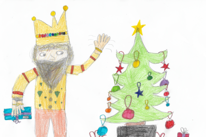 L'arbre de Nadal, el Pare Noel, els Reis... Dibuixa'ns el teu Nadal!