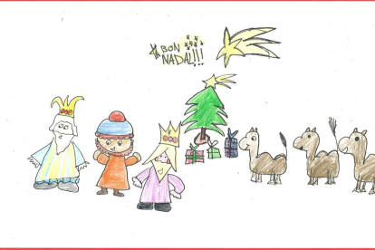 L'arbre de Nadal, el Pare Noel, els Reis... Dibuixa'ns el teu Nadal!