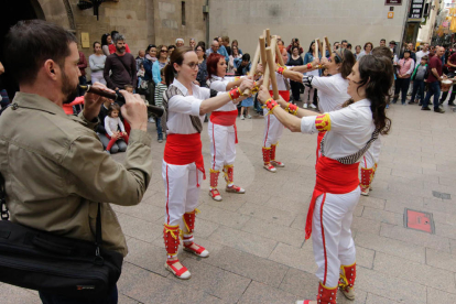 Imatges de la Festa Major de Lleida de dissabte.