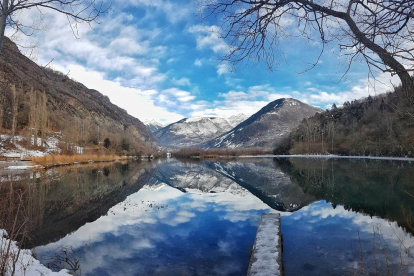 Reflexos d'hivern a la Vall de Boí.