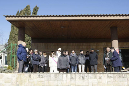 Concentració pels imputats pel 9 N davant de l'INEFC Lleida