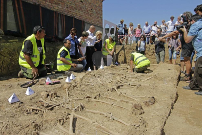 Troben les restes de disset soldats del bàndol franquista