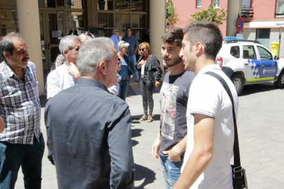 Imatges del multitudinari comiat a l'exjugador de la UE Lleida