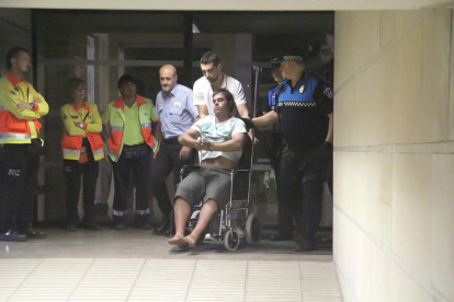 Alejandro Ruiz, que va ser reconegut mèdicament, es va entregar després d’una fugida de 27 hores que el va portar fins a Balaguer.