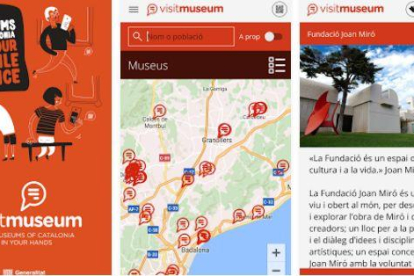 La aplicación Visitmuseum