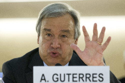 L’ex primer ministre portuguès António Guterres.