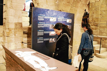 Imatge d’arxiu d’una exposició instal·lada al Museu de la Paeria de Lleida.