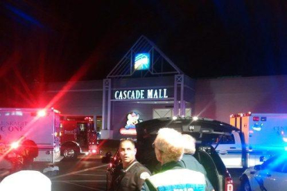 Imatge del centre comercial on un home va matar cinc persones.