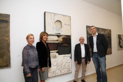 Exposició a l’Espai Guinovart d’Agramunt (esquerra) i retrospectiva a l’IEI sobre l’escultor de Tàrrega Antoni Boleda (dreta).