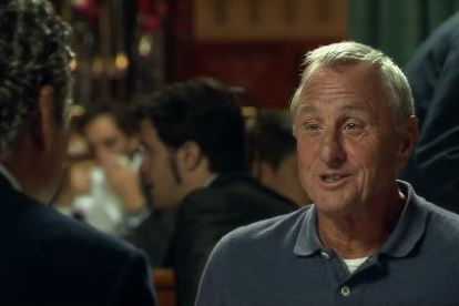 Johan Cruyff, en la conversa amb Jorge Valdano.