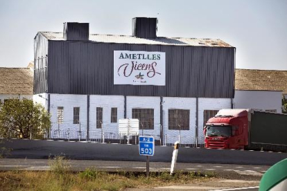 Imatge del nou centre de producció d’ametlles a Vilagrassa.
