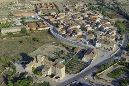 Vista panoràmica del nucli urbà de la Floresta.