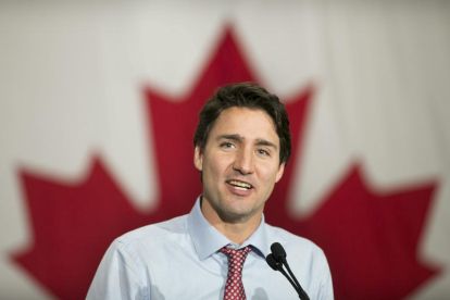 El Primer Ministro Canadiense Justin Trudeau.