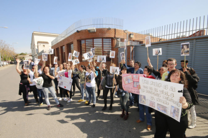 Imagen de archivo de una protesta tras el asesinato de Mónica Pérez en marzo de 2015. 