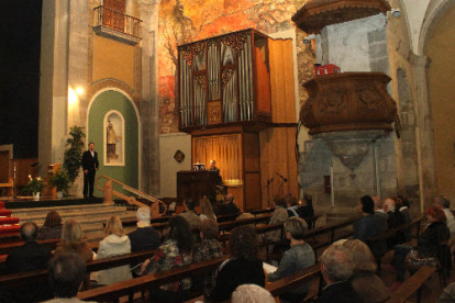 Concert diumenge passat a Santa Maria de l’Alba de Tàrrega.