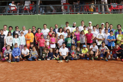 Els més joves del CT Urgell van gaudir d’una jornada atapeïda d’activitats relacionades amb l’esport.