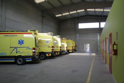 La nova base del SEM s’ubica al Camí dels Frares, al costat de les ambulàncies de Lafuente-Egara.