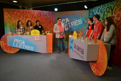 Un ‘Pica Lletres’ de la passada edició a Lleida TV.