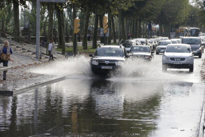 Pluja acumulada a l'avinguda de Madrid