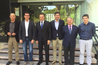 Postius es va reunir ahir amb Gerard Figueres a Barcelona.