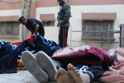 Algunes de les víctimes després de l’atac d’ahir a un centre d’entrenament policial a Quetta.