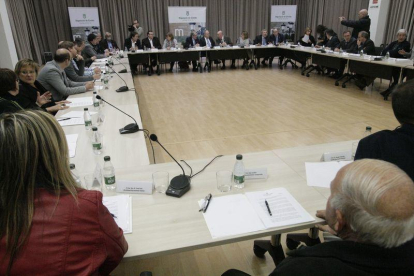 La reunió ha tingut lloc a la Diputació de Lleida